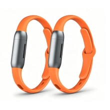 Set van 2 oranje armbanden met natuurlijke etherische olie en muggenwerende werking. Draagbare, waterdichte insectenwerende band v