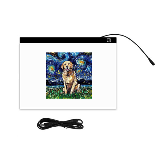 LED Lichtplatte / Zeichenbrett A3 Leuchttisch mit USB