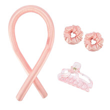 Curling-Set - Locken ohne Hitze Rosa