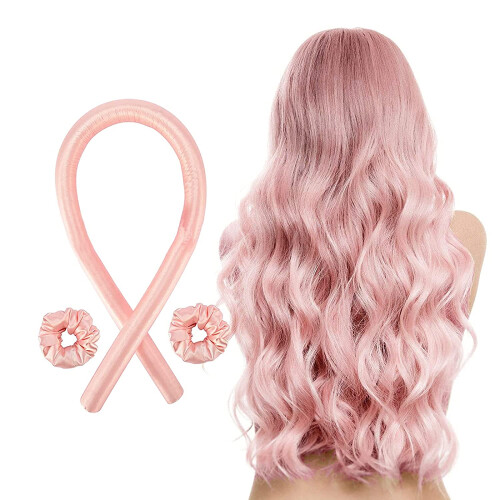 Curling-Set - Locken ohne Hitze Rosa 1