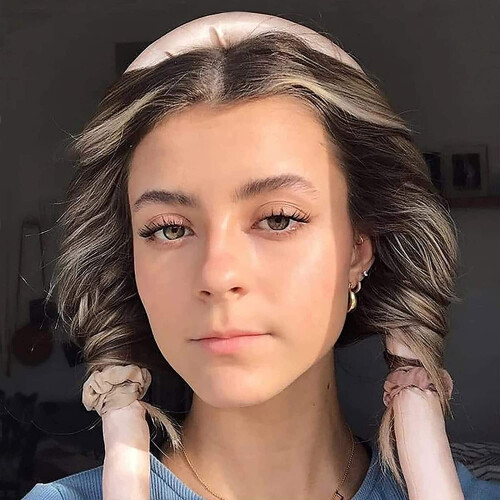 Curling-Set - Locken ohne Hitze Rosa 2