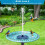 Solar Springbrunnen 18 cm mit bunter LED-Beleuchtung 4