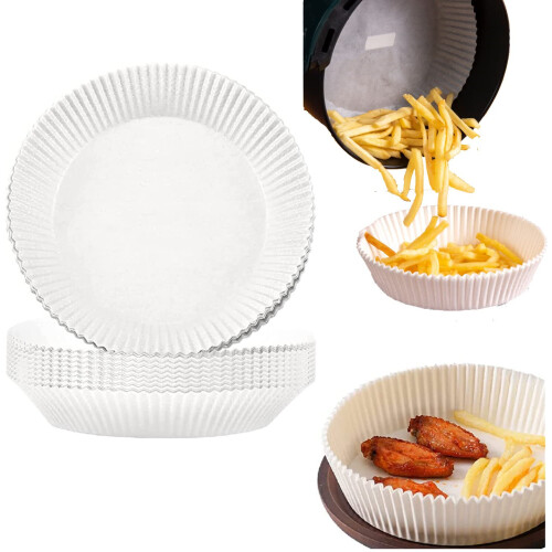 Airfryer Wegwerppapier Wit 16 cm 50 Stuks 1