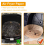 Airfryer Wegwerppapier Wit 16 cm 50 Stuks 7