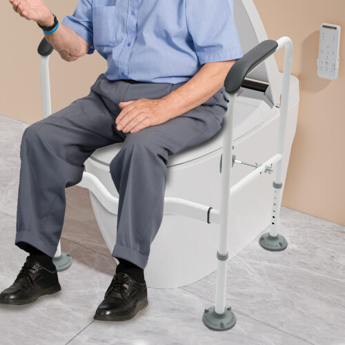 Toilet Safety Rails Bathroom Handrail Rack 1