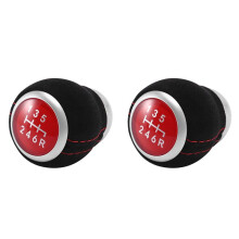 2X 6 Speed Car Manual Transmission Shift Knob Gear Shift Knob for Impreza WRX STI Outback Forester 2009-2019