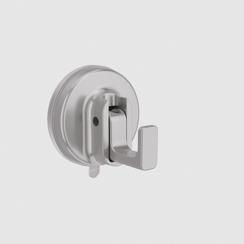 (Gunmetal) Suction Cup Bathroom Wall Hook For Kitchen With Strong Suction For Towel Utensil And Hanging 692670875318