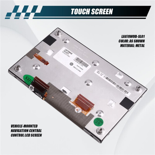 Tela de 7 Polegadas LA070WVB(SL)(01) LA070WVB-SL01 Tela Sensível Ao Toque para DVD Automotivo com GPS e Leitor de CD 2