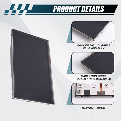 Tela de 7 Polegadas LA070WVB(SL)(01) LA070WVB-SL01 Tela Sensível Ao Toque para DVD Automotivo com GPS e Leitor de CD 2