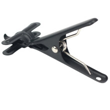 Strong Spring Clamp with Small Hook Reflector Holder Extended Circular Tube Clip for Photography Accessories