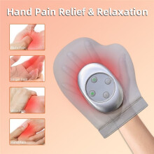 Handmassager met Luchtzakcompressie, voor Vinger Pols Handpalm Massage, Handspier Ontspanningsapparaat, Warmtetherapie Cadeau