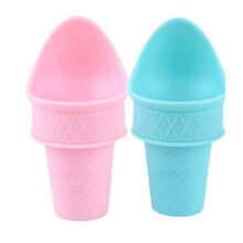 Ice Cream and Tool Set Ice Cream Spoon, Reusable Scoop Cones Set, Good Grip Plastic Cookie Baking C