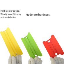 Biltillbehör Kolfiberfilm Bubble Remover Autodekal Filt Vinylfolie Verktyg Repskrapa Rengöringsverktyg Grön