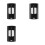 3X Telecomando per Apriporta da Garage Serie To.GO WV 433,92 MHz Rolling Code Handheld Launch per Modelli 2WV 1