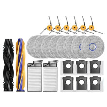 For  X60 Max Ultra Vacuum Cleaner Accessories: Main Brush, HEPA Filter, Mop Cloths