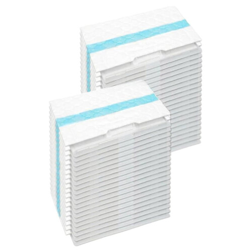 40PC Disposable Mopping Pad Refills - Compatible for  VACMOP and Pro Series