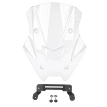 Motorrad-Windschutzscheibenformung Windabweiser Komplettes Montagesatz für 150XC Transparent