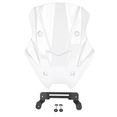 Motorfiets Voorruit Molding Winddeflector Complete Montage Hardware Kit voor  150XC Transparant