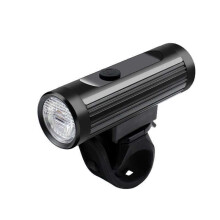 Luz Delantera para Bicicleta Recargable por USB de 600LM, Faro de Bicicleta de Aleación de Aluminio, Lámpara Rotativa de 360