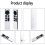 Replacement Remote Control for All  TVs, for  4K/ Gen 1 2 3 4/ HD A2169 A1842 A1625, with TV Control Function 5