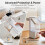 800ML/27oz Large Capacity Automatic Soap Dispenser, Touchless Adjustable Volume,IPX5 Waterproof for Kitchen and Bathroom 5