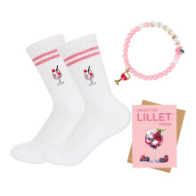 Aperol-Geschenk, lustige Crew-Socken, Aperol-Spritz-Socken,
