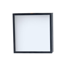 Flexible 25cm Square Frame produced For Photos And-Black