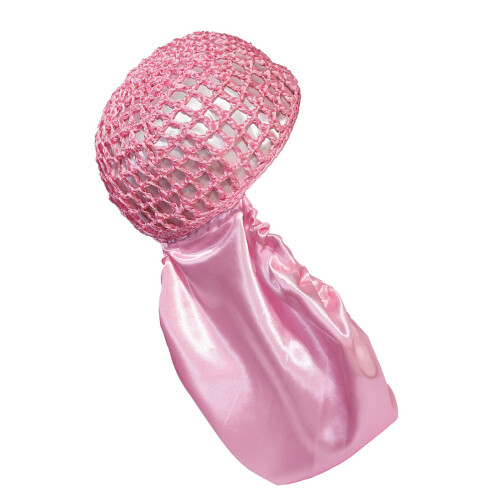 Chapeau respirable de crâne de polyester de chapeau-Rose