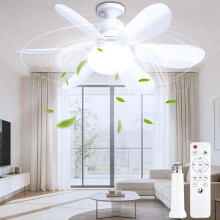 52CM Ceiling Fans with Lights and Remote