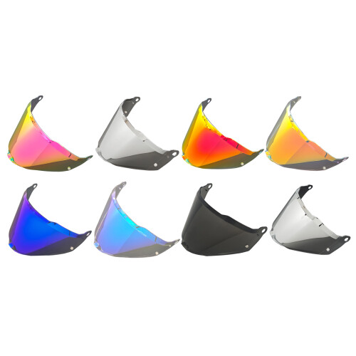 Easy To Replace Helmet Lens For MX702 Motorcycle Helmets-Silver 1