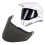 Easy To Replace Helmet Lens For MX702 Motorcycle Helmets-Silver 9