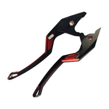 1 Pair Universal Motorcycle Clutch Brake Handle Drum Lever-Red