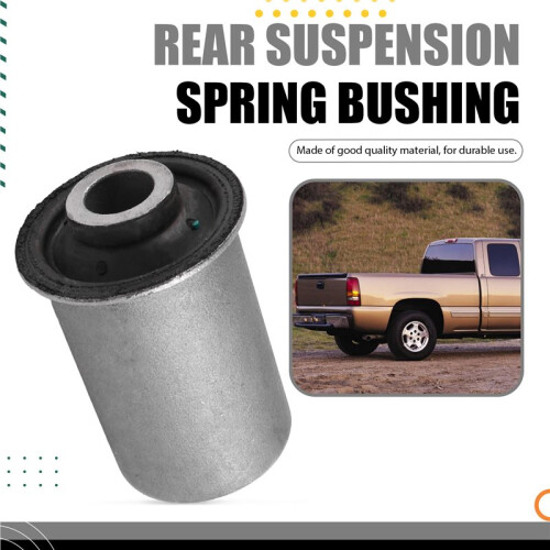 For  Silverado 1500 1999-2017 Leaf Spring Shackle Bushing Rear Suspension Spring Bushing 15529515 2pcs