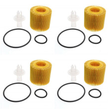 4X Filtro de Aceite de Motor para Prius Scion 1.8L 04152-YZZA6 / 04152-B1010 / 04152-YZZA7 / 04152-40060