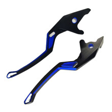 Leviers d'embrayage de frein réglables universels en-Bleu