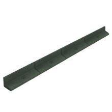 Flexible Lawn Edging 31.2m Long Pack of 26 x 1.2m Green with Rubber Mallet