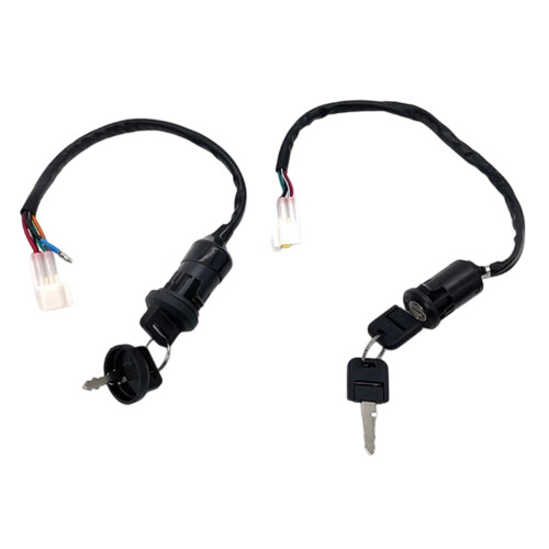 Motorcycle Ignition Switches Lock Keyed Wire-Two gears 4 lines 1
