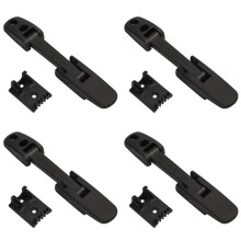 4X 315-5503 Hood Kit Driver Side for 02-11 Mack CH CHN CXN Granite CV