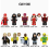 10Pcs The Defenders Marvel Avengers Mini Figures Dc Set 1