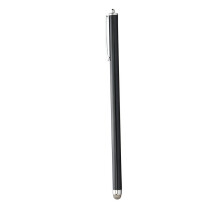 Extra Langer kapazitiver Legierungsstift mit leitfähiger Gewebespitze und Clip Black