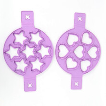 2Pcs Non-stick Pancake Pan Egg Maker Egg Mold Ring Kitchen Baking Cooking Tool Edition 0620
