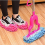 Mopptofflor för Golvrengöring - 1 par Pink 2