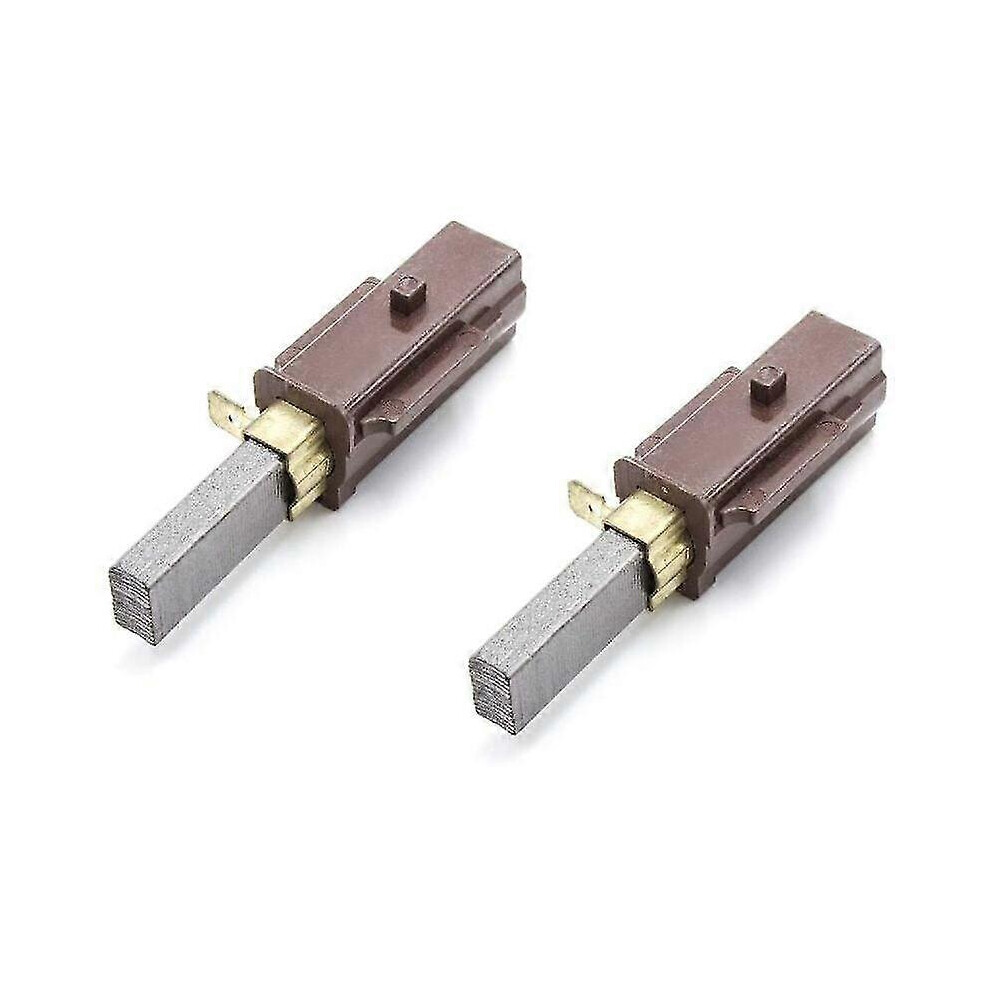 2X Carbon Brushes For Motor With Holder 6.3X11x33mm Replacement For Miele 2830480 For Vacuum Cleaner Edition 0621 6913222369067