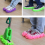 Mopptofflor för Golvrengöring - 1 par Pink 4