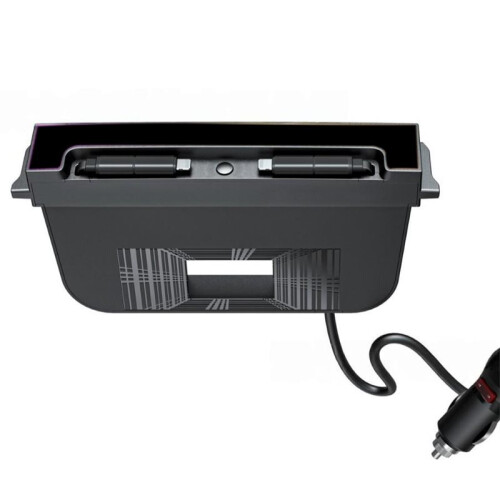 Fast Charging USB Docing Station with Rainbow Light for  Model 3 Highland Retractable Ambient Lighting