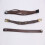 Set bratari din piele cu 3 buc DarkBrown 6