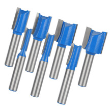 Sturdy 8mm Shanks Double Edges Router Bit Set 7PCS Wood Cutting
