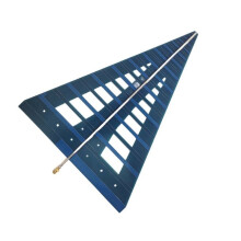Antena Logarítmica Periódica UWB de 500 MHz A 7,5 GHz, Antena de Banda Ultraancha de Alta Ganancia para Análisis de Espectro, Antena de Prueba de