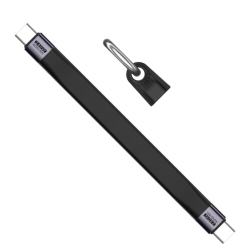 Câble Type-C vers Type-C PD240W 8K : Charge Rapide et Transfert de Données 40Gbps Black 1