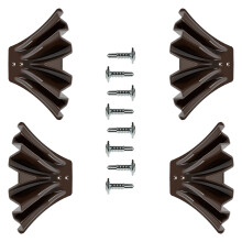 4pack Gutter Downspout Extensions Wear Resist Rain Gutter